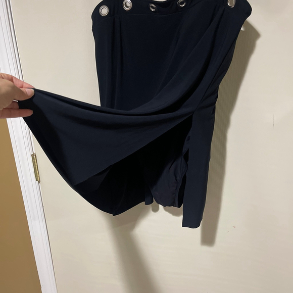 Magicsuit Black One Piece Swimsuit Silver Grommets US 10 - Picture 4 of 15